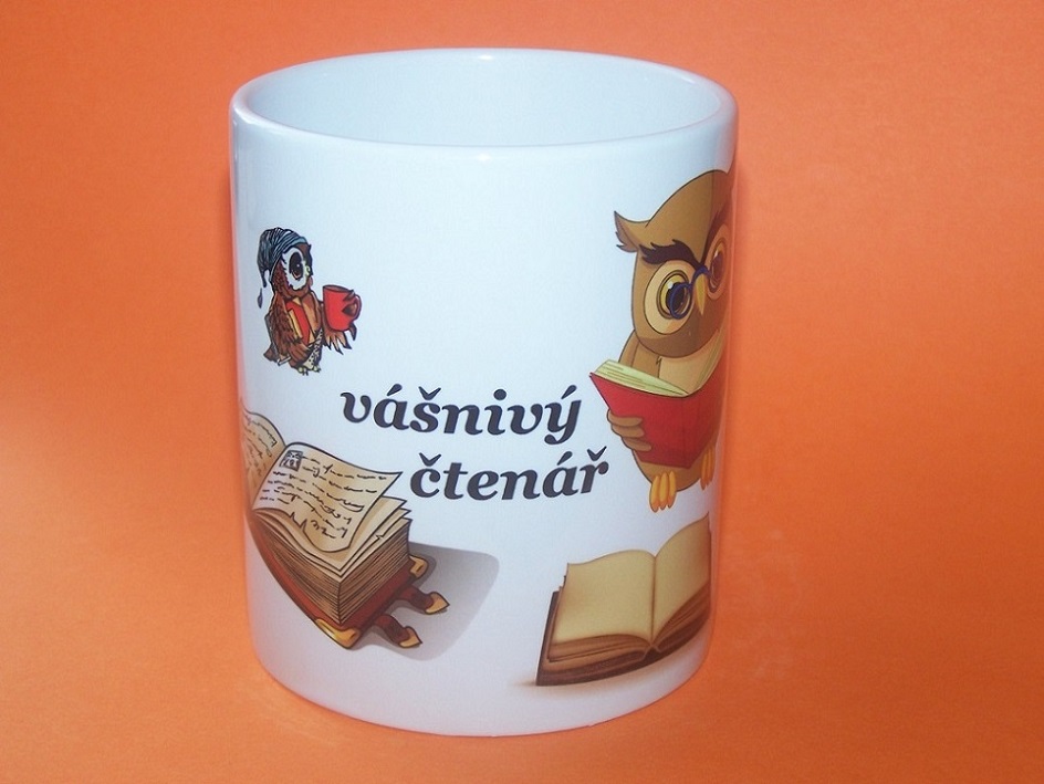 hrnek Vášnivý čtenář