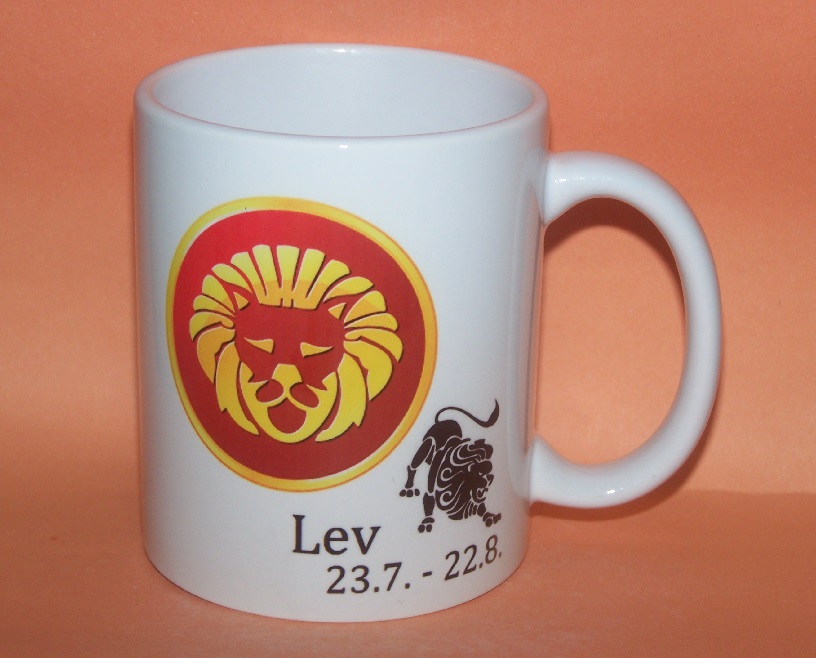 hrnek Znamení Lev