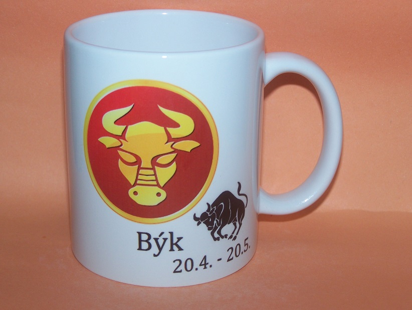 hrnek Znamení Býk