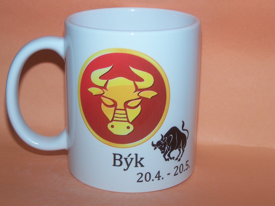 hrnek Znamení Býk