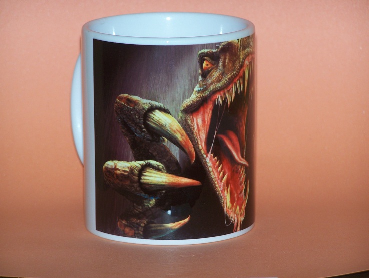 hrnek Tyranosaurus