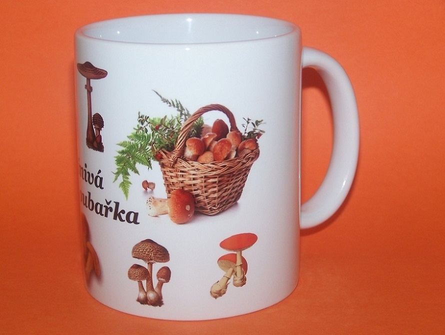 hrnek Vášnivá houbařka